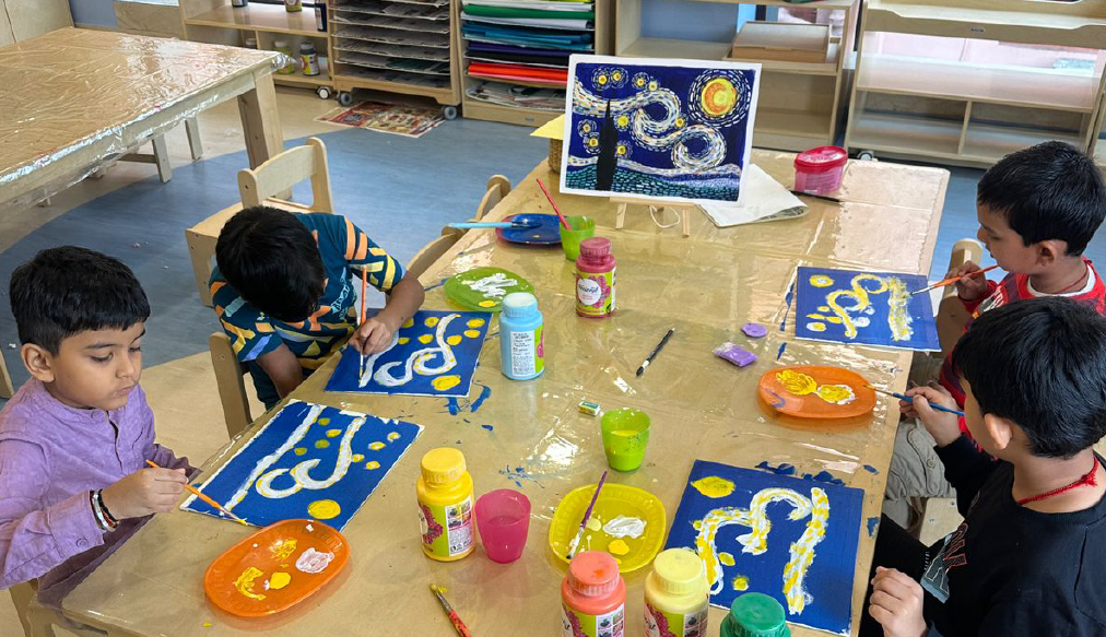Art and craft class at Little Lantern Activity Hub
