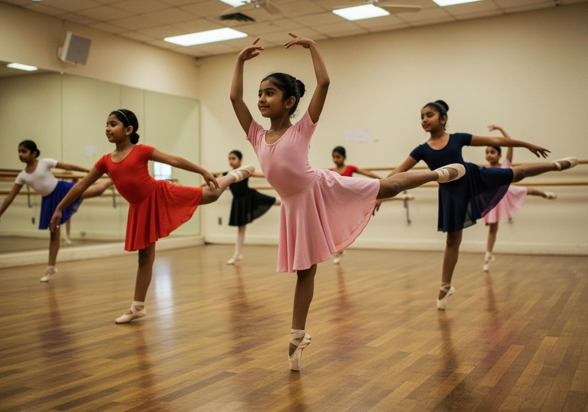 Ballet class at Little Lantern Activity Hub