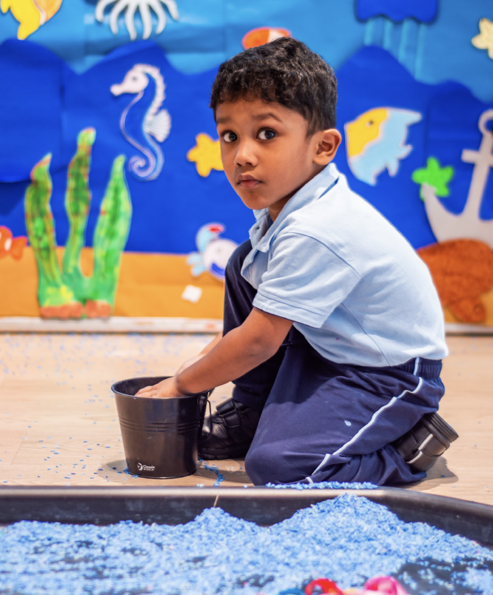Children learning together at Little Lantern