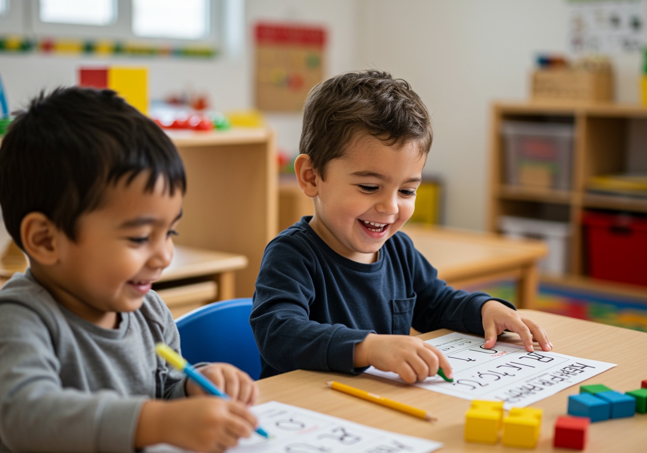 Phonics class at Little Lantern Activity Hub