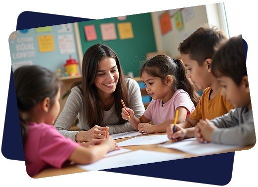 Little Lantern early childhood expert with children