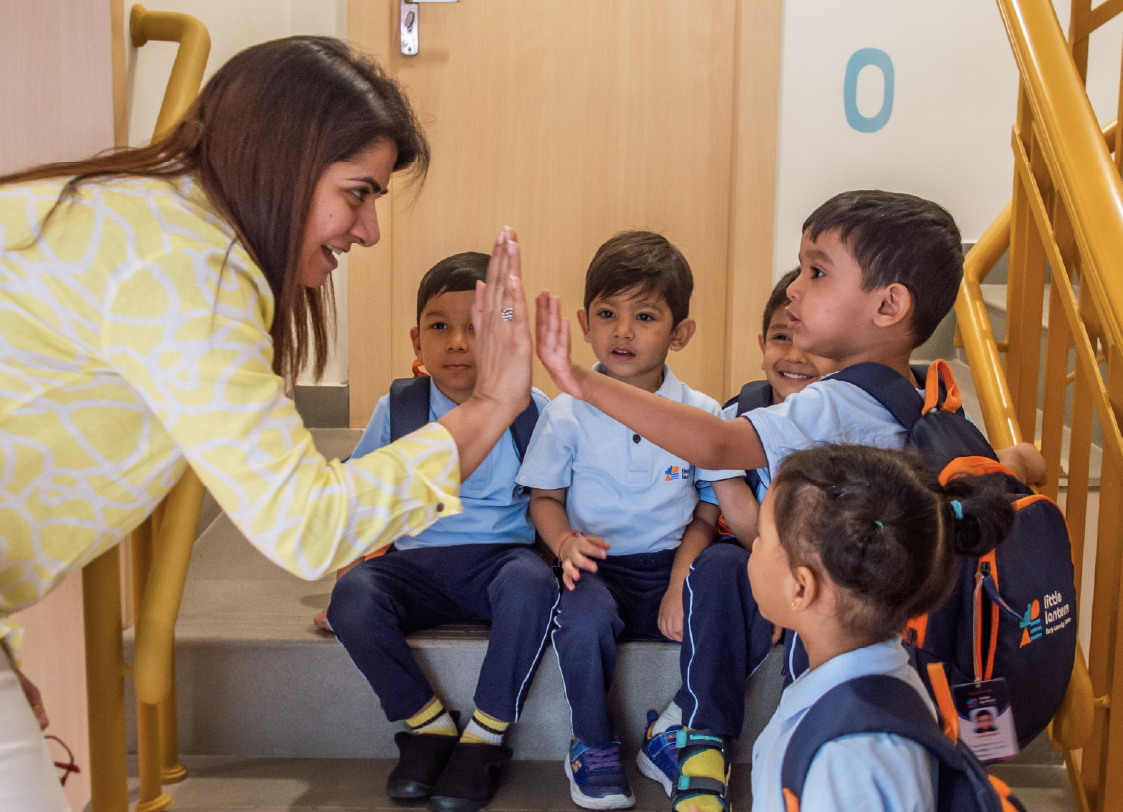 Little Lantern early childhood expert with children